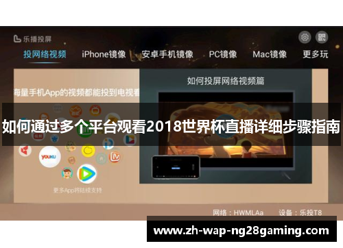 如何通过多个平台观看2018世界杯直播详细步骤指南