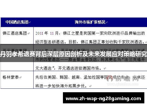 丹羽孝希退赛背后深层原因剖析及未来发展应对策略研究