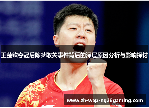 王楚钦夺冠后陈梦取关事件背后的深层原因分析与影响探讨