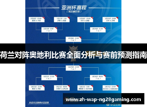 荷兰对阵奥地利比赛全面分析与赛前预测指南